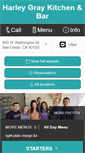 Mobile Screenshot of harleygraykitchenandbar.com